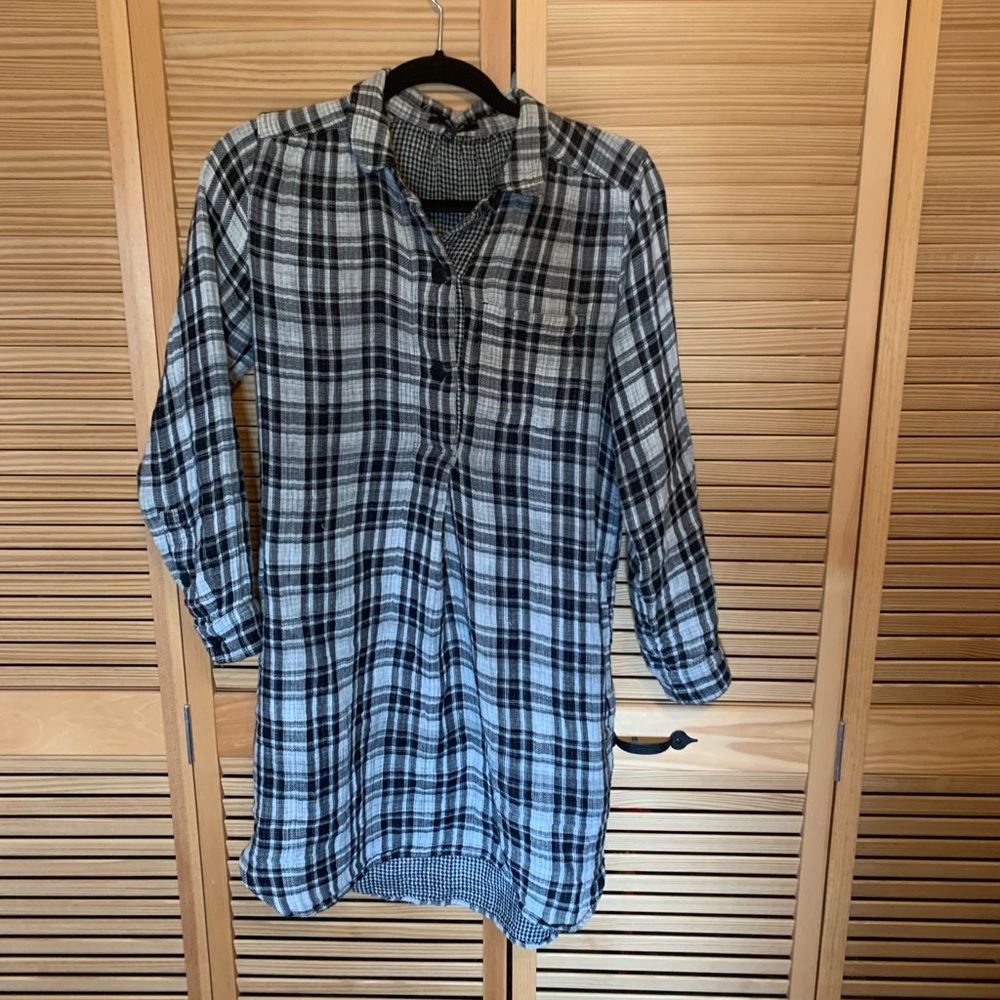 Used madewell checkered dress
